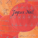 Joyeux Noël avec boules colorées festives